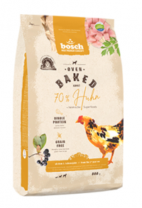 Корм из печи Bosch Oven Baked 70 % Chicken + heimischen Superfoods (Бош Оувен Бэйкед с Курицей + суперфуды)