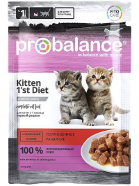 ProBalance 1'st Diet Kitten (Телятина в желе)